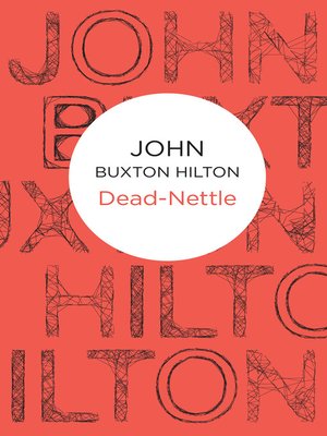 cover image of Dead-Nettle